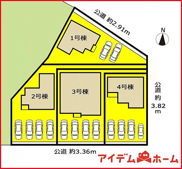 本物件は3号棟です。