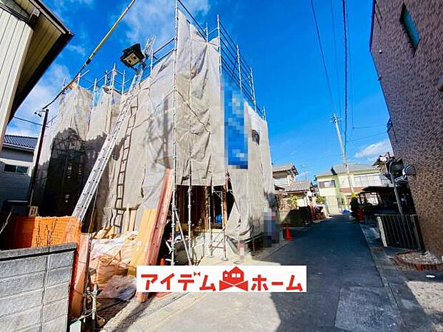 1号棟　外観写真 平日・土日問わずご案内致しますお気軽にお問合わせ下さい♪ 