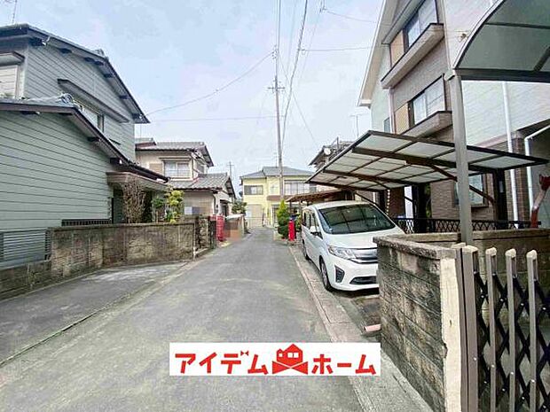 前面道路 平日・土日問わずご案内致します!お気軽にお問合わせ下さい♪