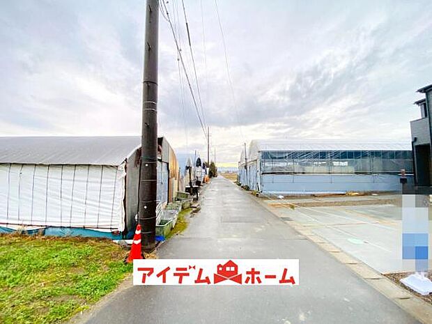 前面道路 平日・土日問わずご案内致します!お気軽にお問合わせ下さい♪