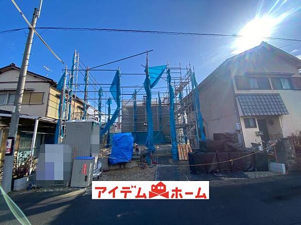 1号棟　外観写真 平日・土日問わずご案内致しますお気軽にお問合わせ下さい♪ 