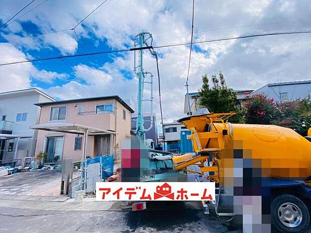 1号棟　外観写真 平日・土日問わずご案内致しますお気軽にお問合わせ下さい♪ 