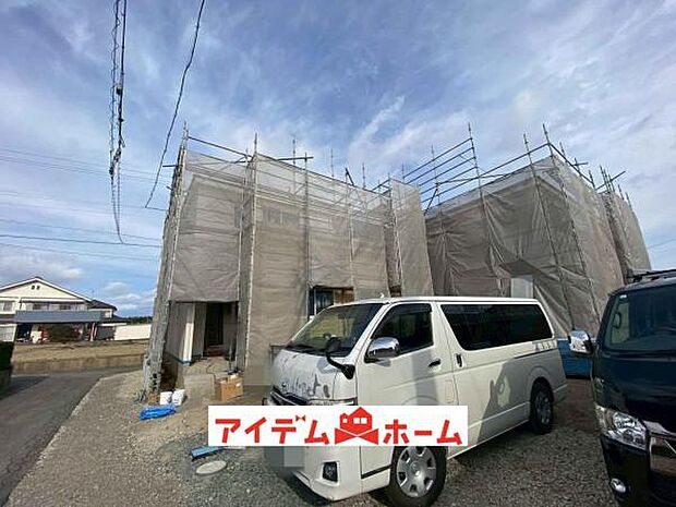 2号棟　外観写真 平日・土日問わずご案内致しますお気軽にお問合わせ下さい♪ 