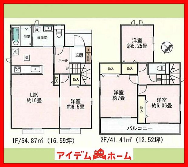 2号棟　間取り図 
