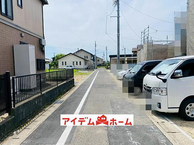 前面道路 平日・土日問わずご案内致します！お気軽にお問合わせ下さい♪ 
