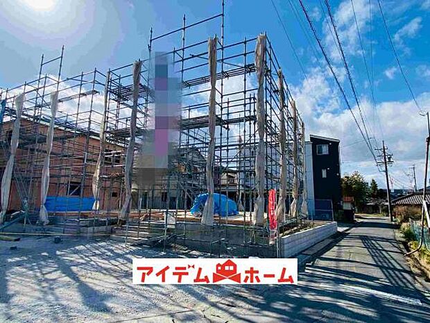 1号棟　外観写真 平日・土日問わずご案内致しますお気軽にお問合わせ下さい♪ 