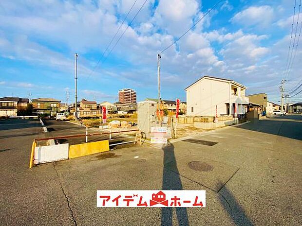 1号棟　外観写真 平日・土日問わずご案内致しますお気軽にお問合わせ下さい♪ 