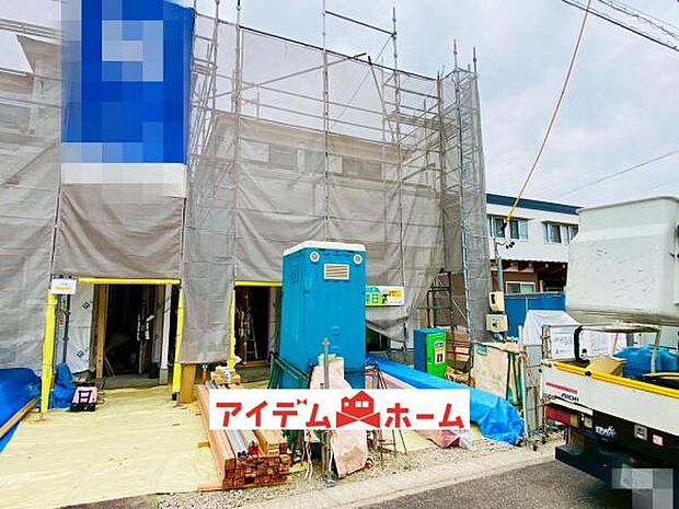 2号棟　外観写真 平日・土日問わずご案内致します！お気軽にお問合わせ下さい♪ 