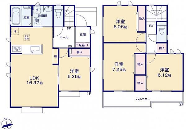 間取り：323000454782