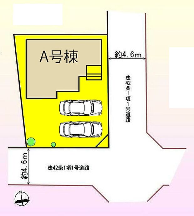 本物件はA号棟です。 　 