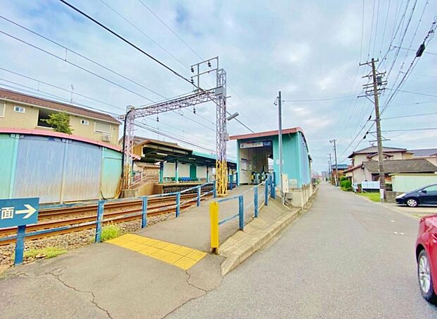 黒田駅(880m)