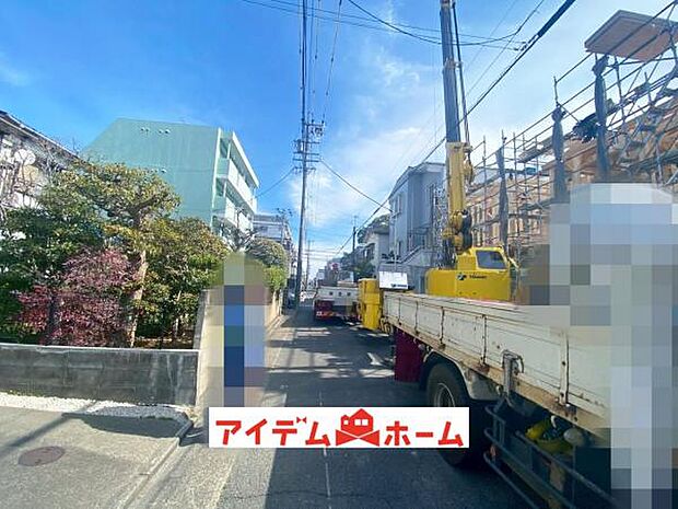 前面道路 平日・土日問わずご案内致します!お気軽にお問合わせ下さい♪