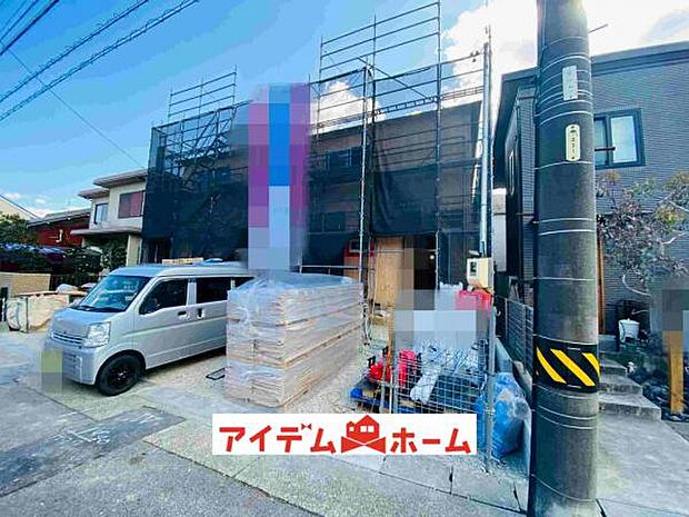 1号棟 外観写真 平日・土日問わずご案内致しますお気軽にお問合わせ下さい♪