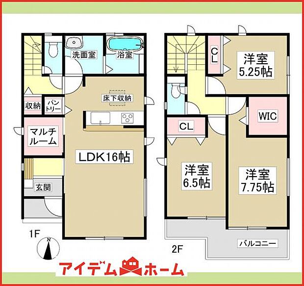 2号棟 間取り図