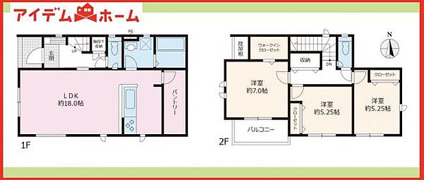 2号棟 間取り図