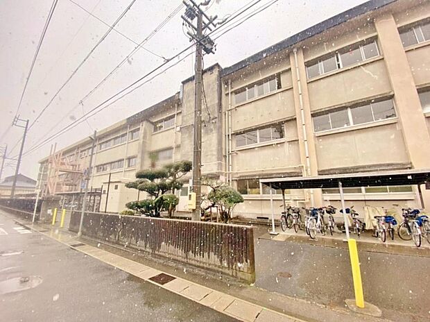 岐阜市立加納中学校(386m)