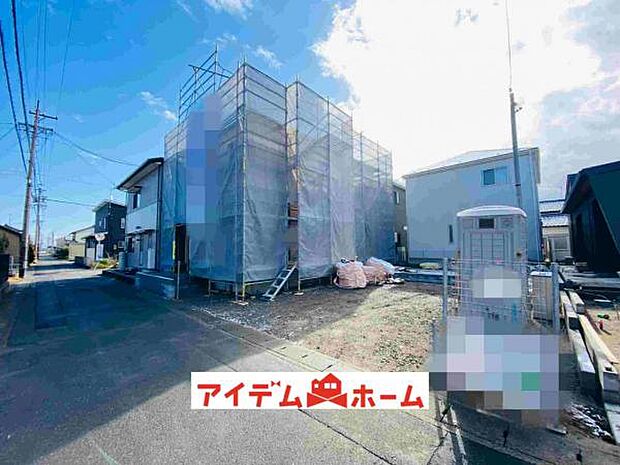 1号棟　外観写真 平日・土日問わずご案内致しますお気軽にお問合わせ下さい♪ 