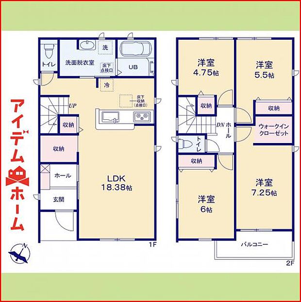 4号棟　間取り図　