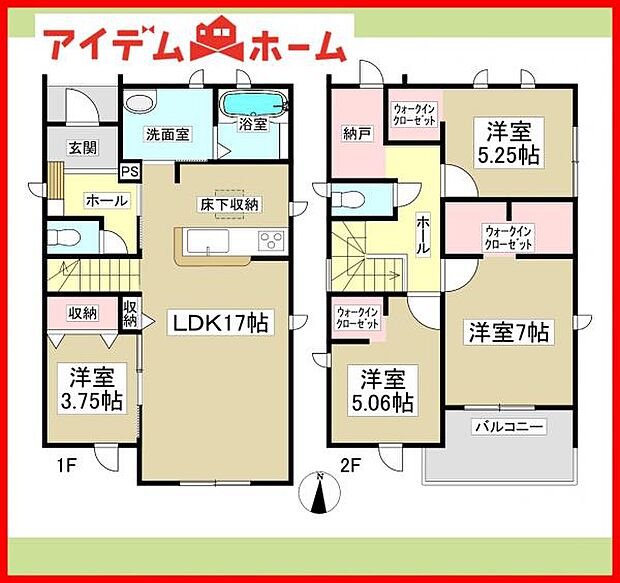 3号棟　間取図