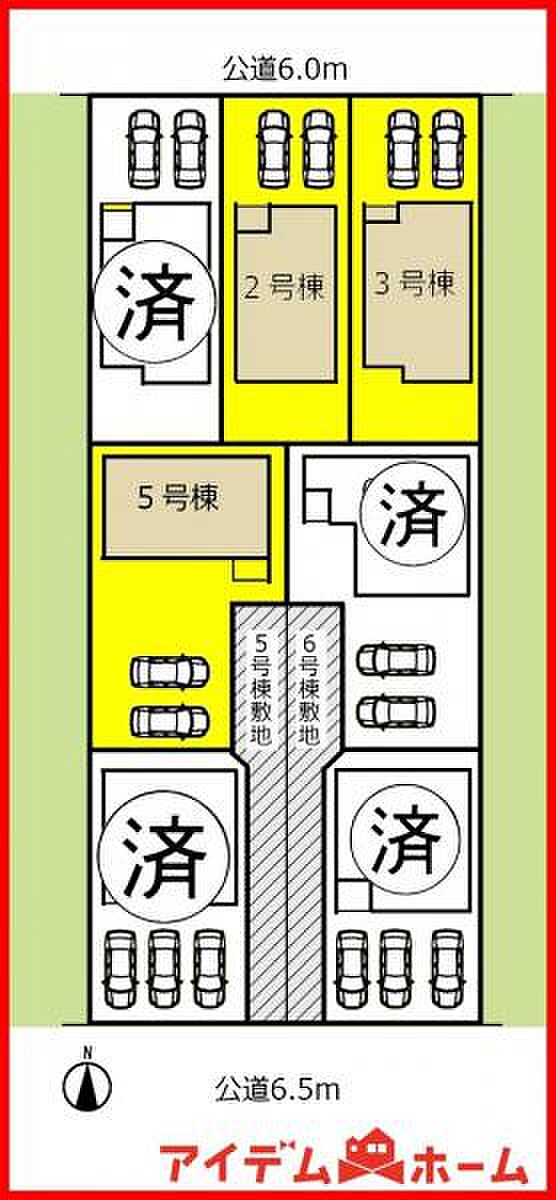 本物件は2号棟です。
