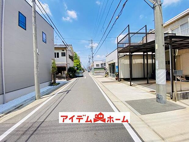 前面道路 平日・土日問わずご案内致します！お気軽にお問合わせ下さい♪ 