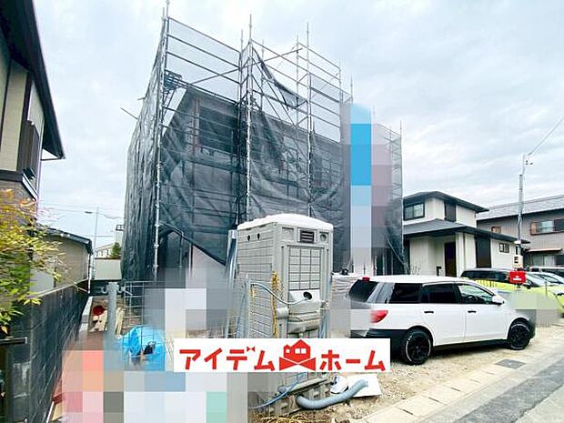 1号棟　外観写真 平日・土日問わずご案内致します！お気軽にお問合わせ下さい♪ 