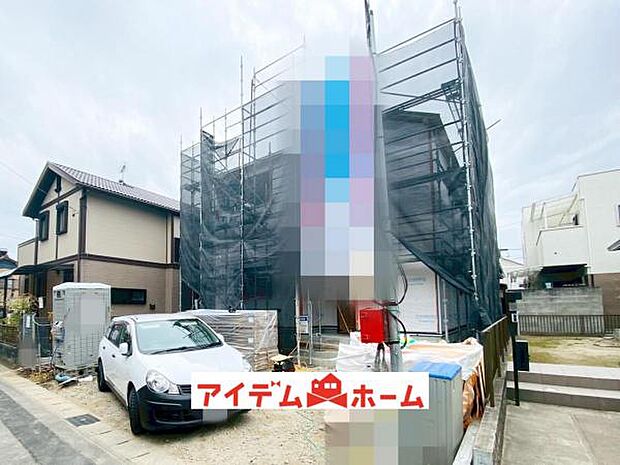 1号棟　外観写真 平日・土日問わずご案内致します！お気軽にお問合わせ下さい♪ 