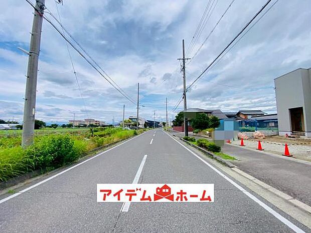 前面道路 平日・土日問わずご案内致します！お気軽にお問合わせ下さい♪ 