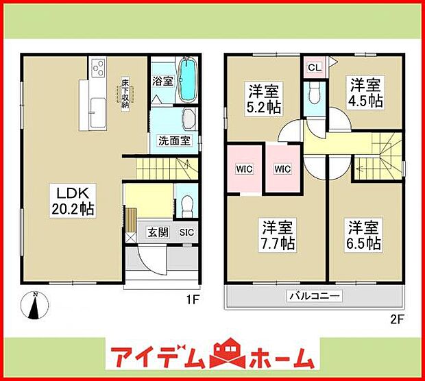 4号棟 間取図