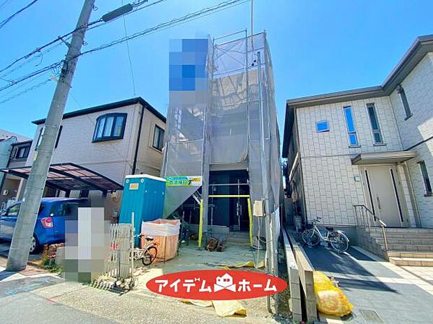 1号棟　外観写真 平日・土日問わずご案内致します！お気軽にお問合わせ下さい♪ 