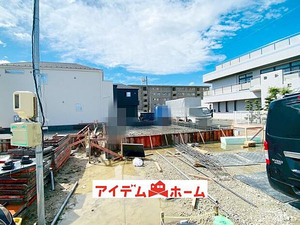 1号棟　外観写真 平日・土日問わずご案内致します！お気軽にお問合わせ下さい♪ 