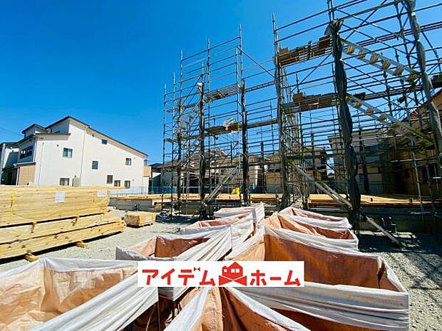 4号棟　外観写真 平日・土日問わずご案内致します！お気軽にお問合わせ下さい♪