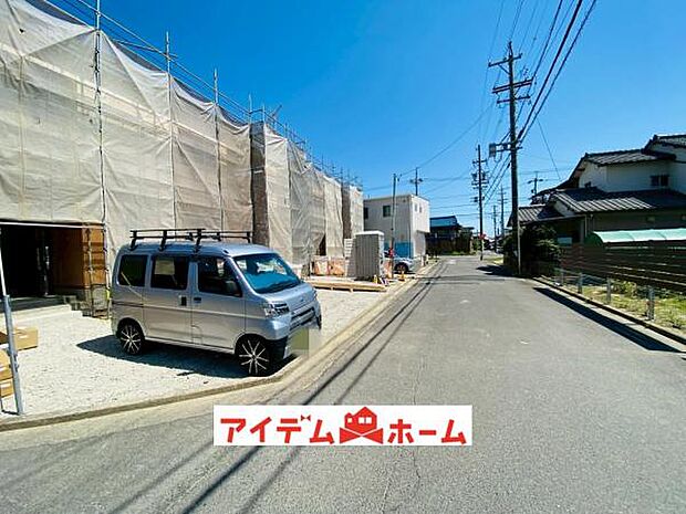 前面道路 平日・土日問わずご案内致します!お気軽にお問合わせ下さい♪