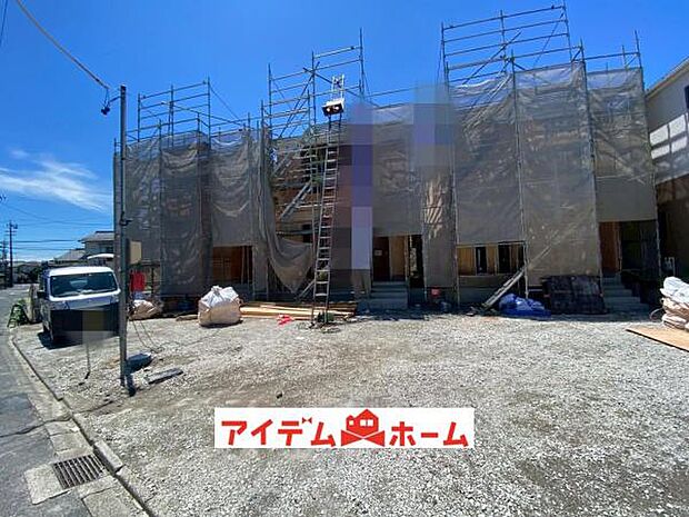 2号棟　外観写真 平日・土日問わずご案内致します！お気軽にお問合わせ下さ