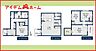 間取り：2号棟　間取図