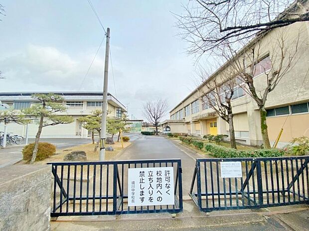 岐阜市立境川中学校(3087m)