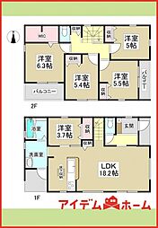 稲沢市祖父江町第3 全2棟 1号棟