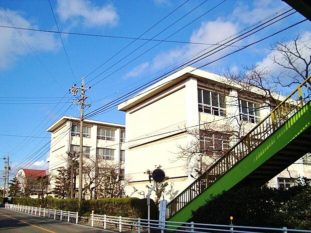 一宮市立葉栗小学校(720m)