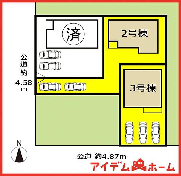 3号棟　配置図
