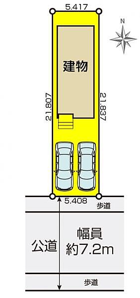 1号棟　配置図