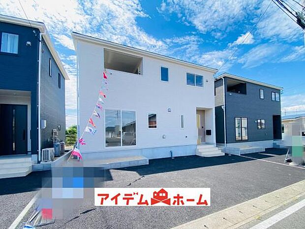 2号棟　外観写真 平日・土日問わずご案内致します！お気軽にお問合わせ下さい♪