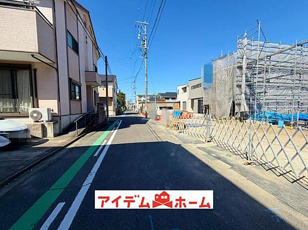 前面道路 平日・土日問わずご案内致します!お気軽にお問合わせ下さい♪