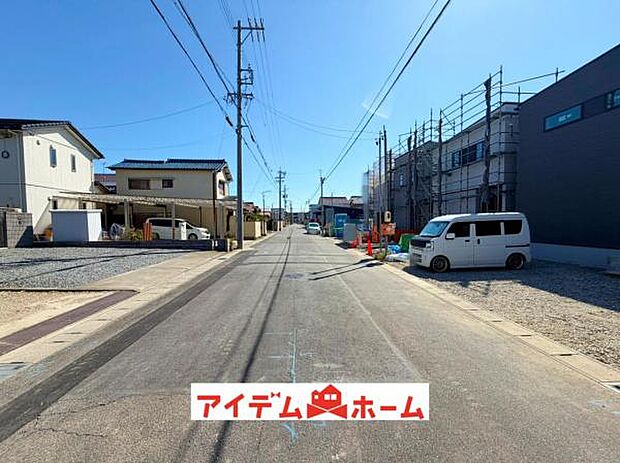 前面道路 平日・土日問わずご案内致します!お気軽にお問合わせ下さい♪