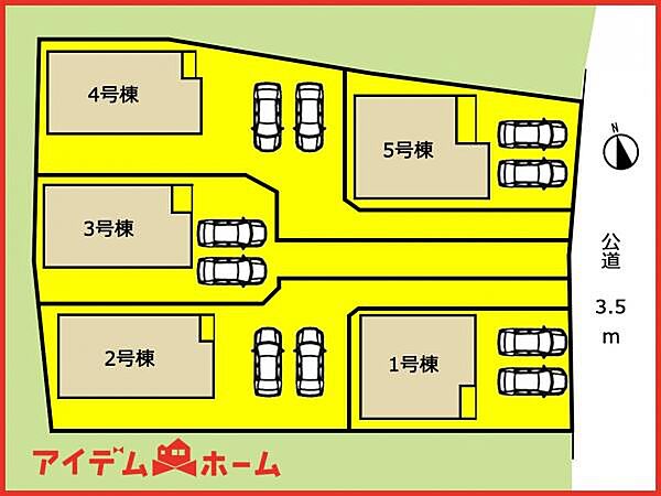3号棟　配置図