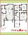 間取り：1号棟　間取図