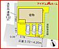 間取り：1号棟　配置図