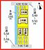 間取り：1号棟　配置図