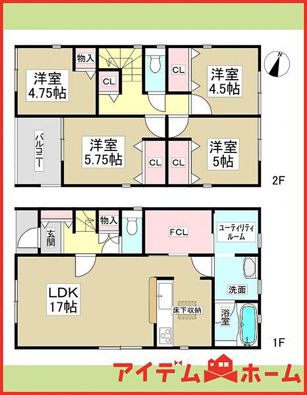 4号棟 間取図