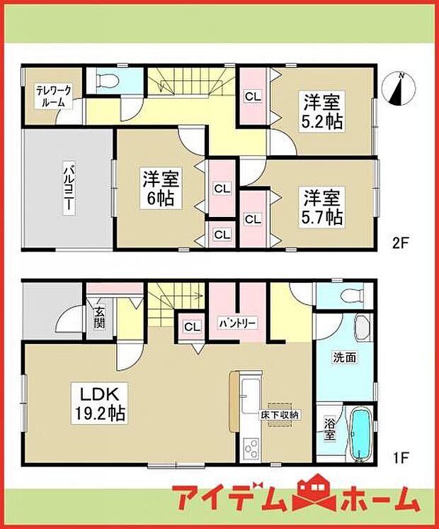 2号棟 間取図