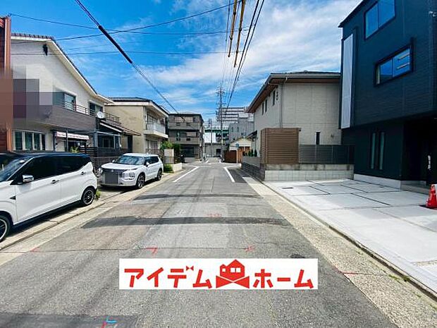 前面道路 平日・土日問わずご案内致します！お気軽にお問合わせ下さい♪ 